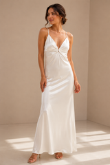 VESTIDO SATIN IVORY