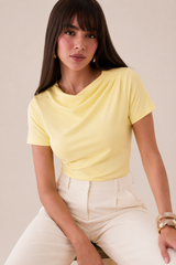 Blusa Butter Glow Draped