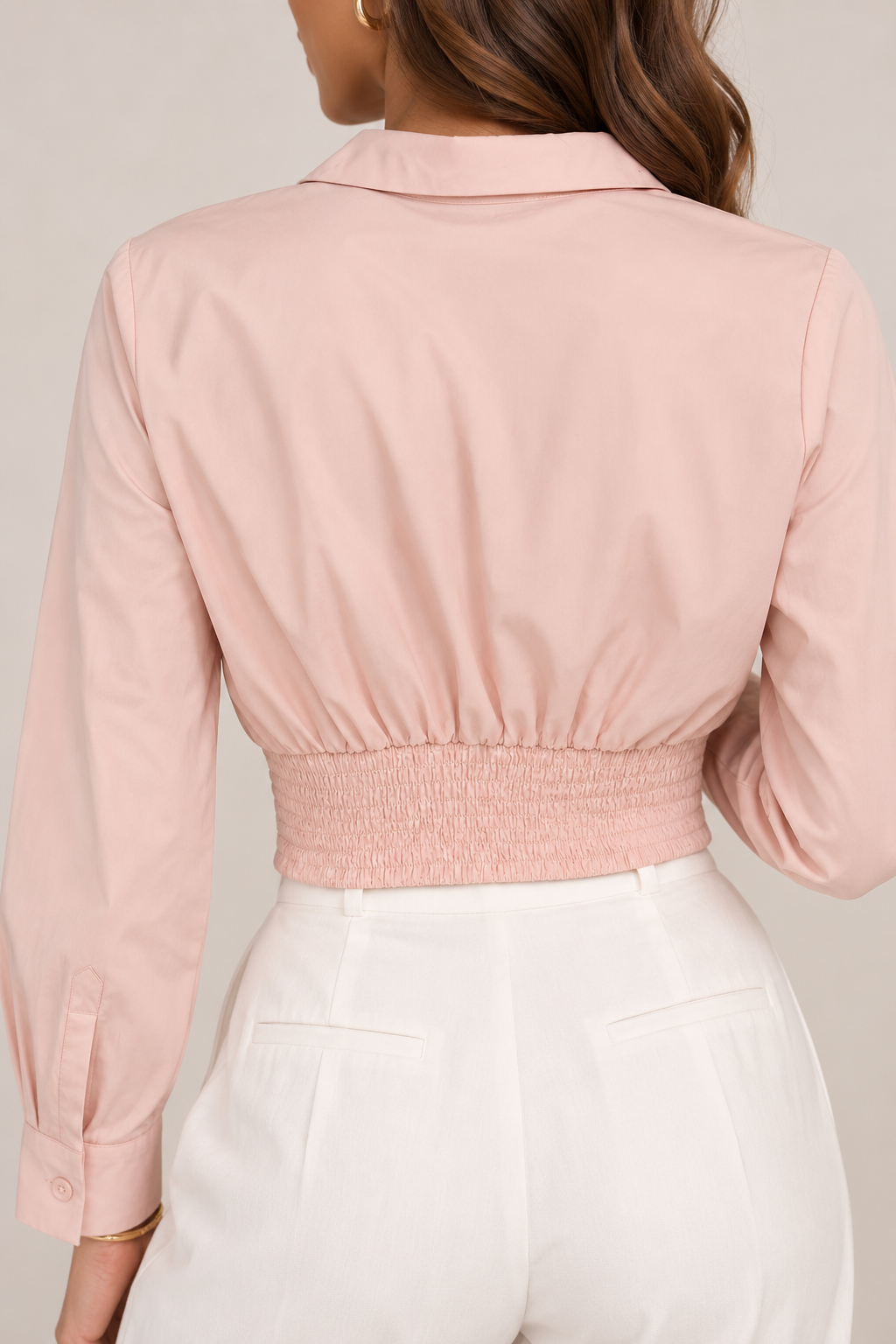 BLUSA BLAZER ROSÉ