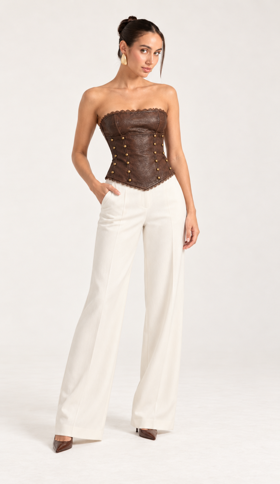 CORSET CAFÉ ÉPOQUE