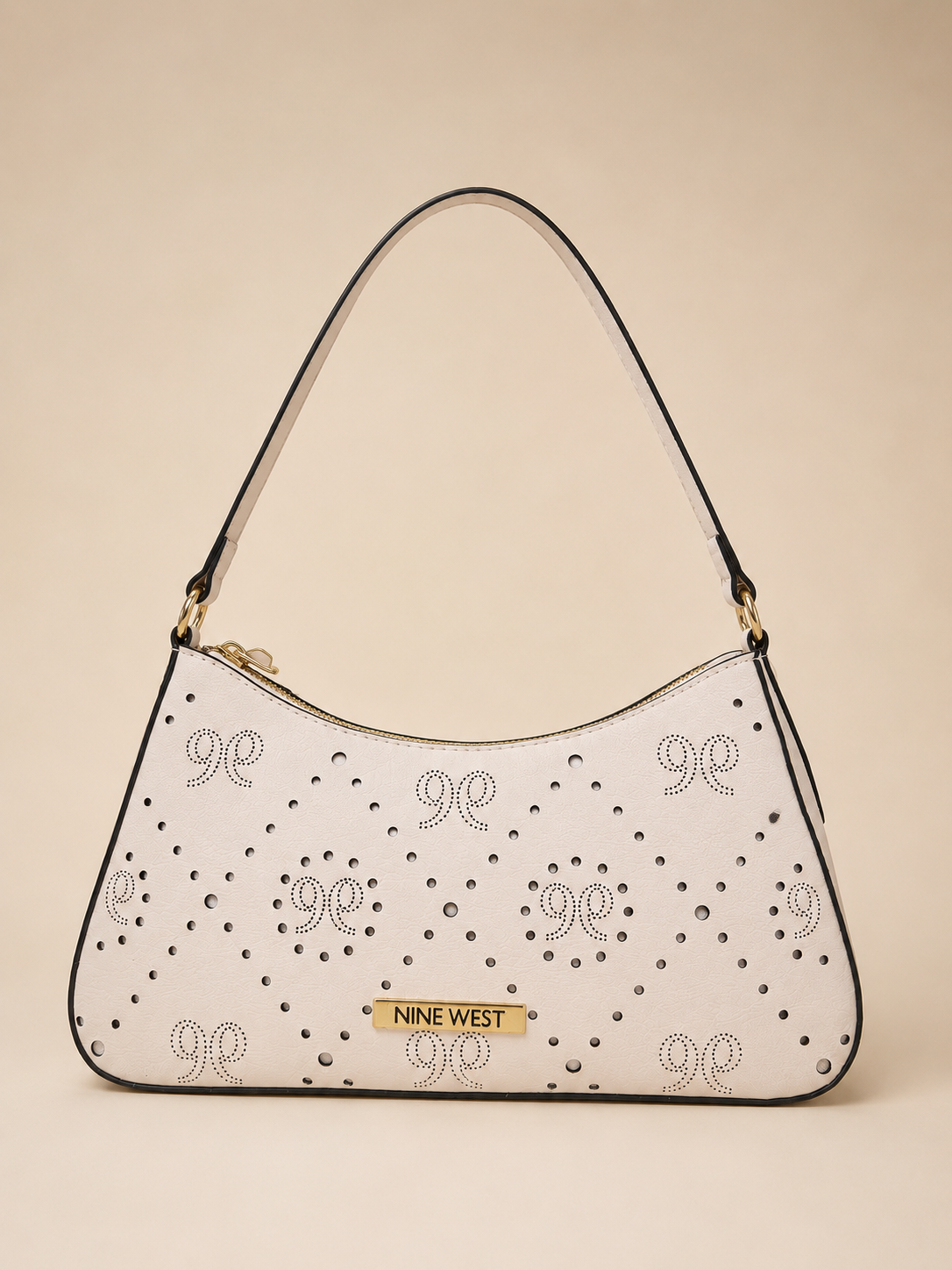 BOLSA NINE WEST HOBO BLANCA