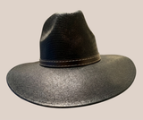 Sombrero de Yute Negro
