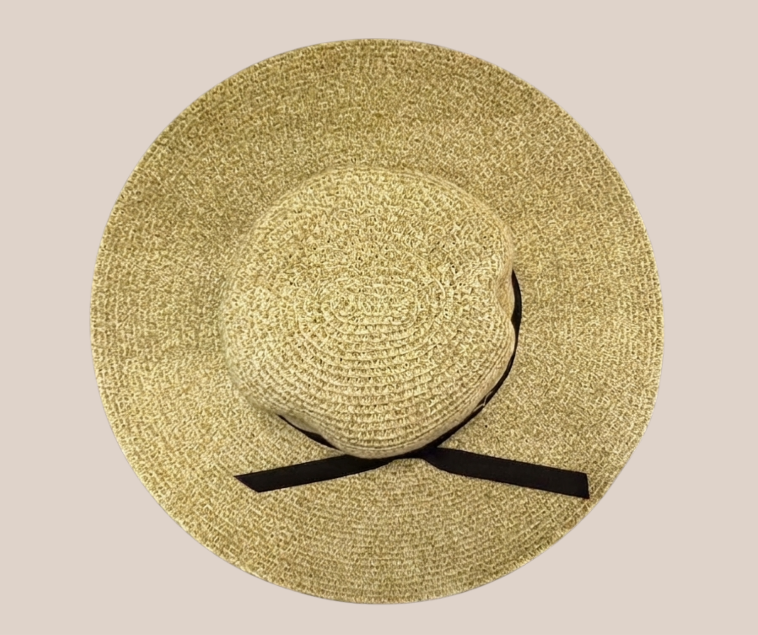Sombrero Faldon Ojillado Cobre