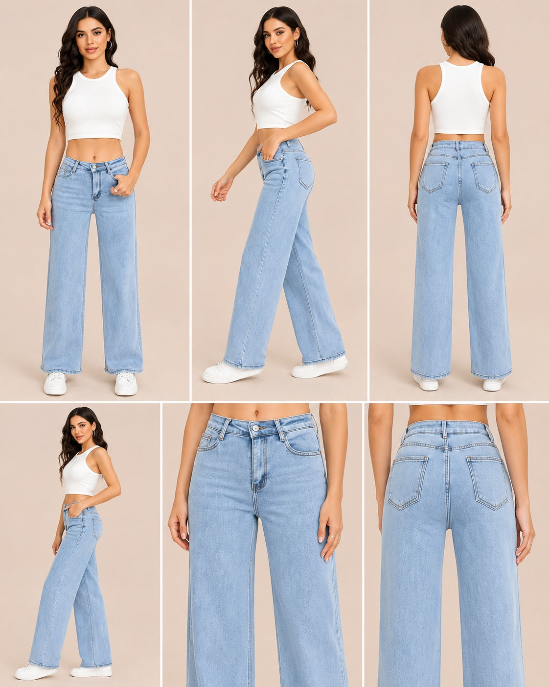 Jeans Ice Glow Mom