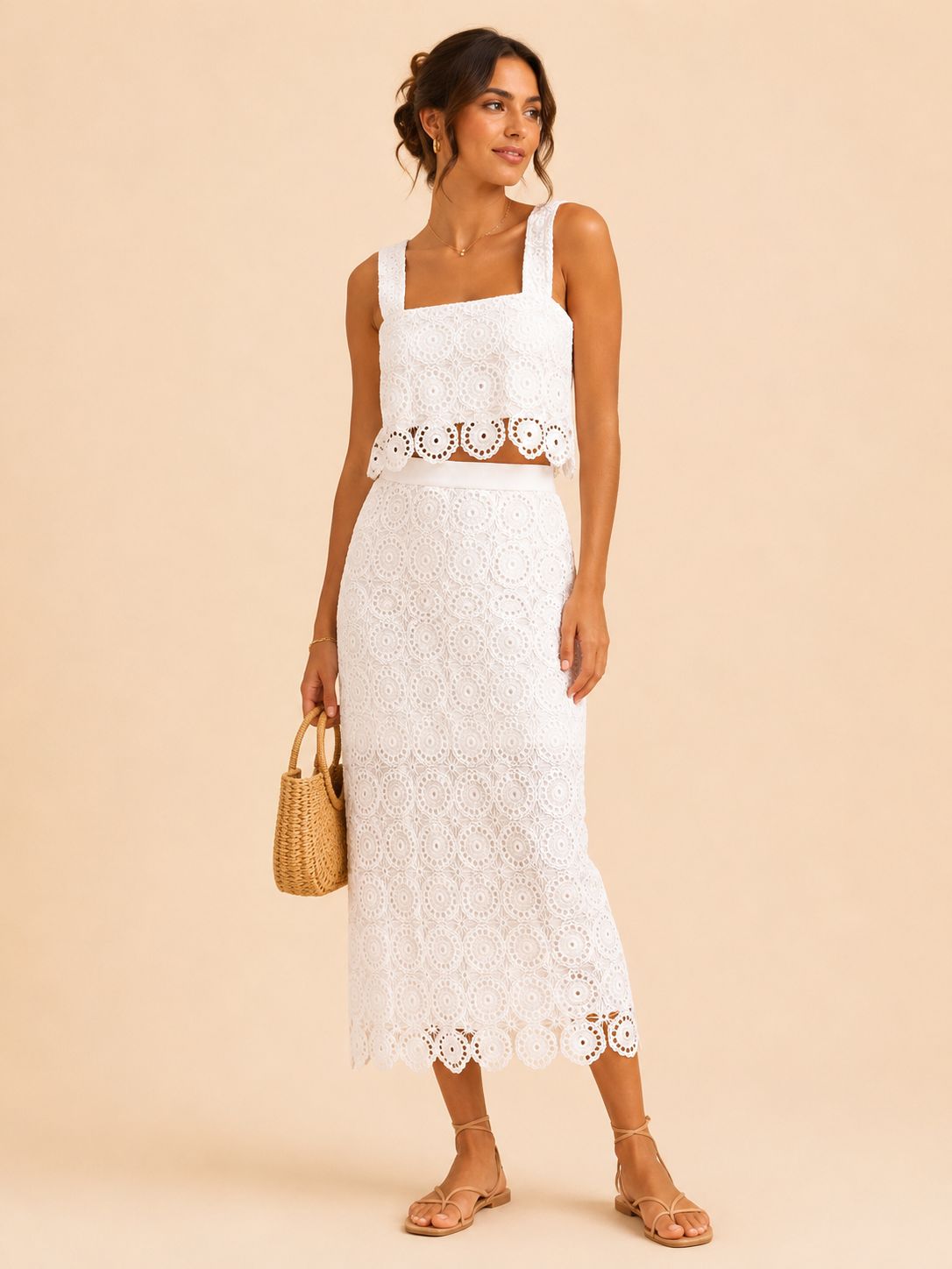 SET WHITE ROMANCE