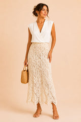 Falda Crochet
