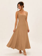 VESTIDO CAMEL GLOW